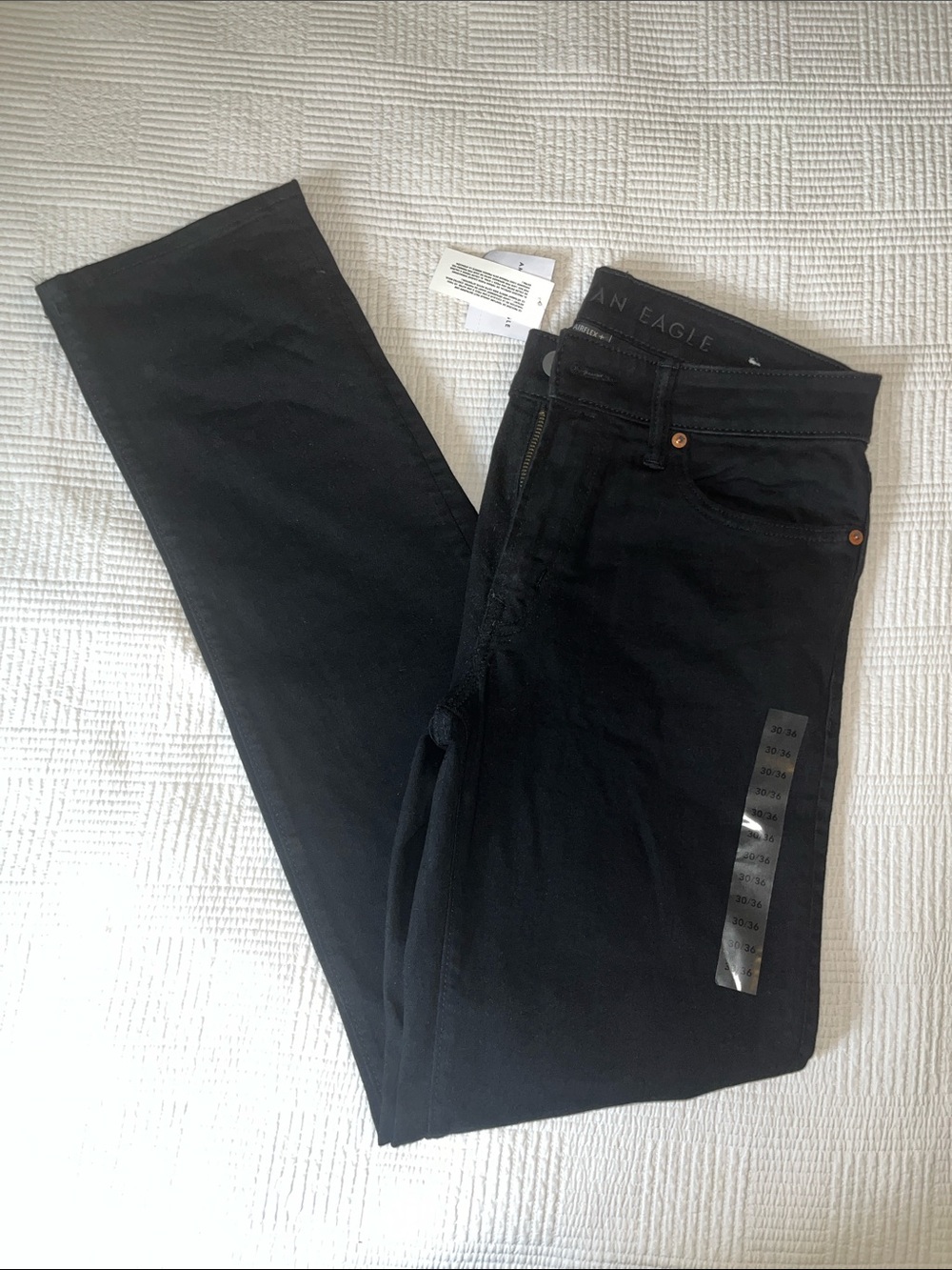 American Eagle Outfitters Men's Skinny Jeans in Black
